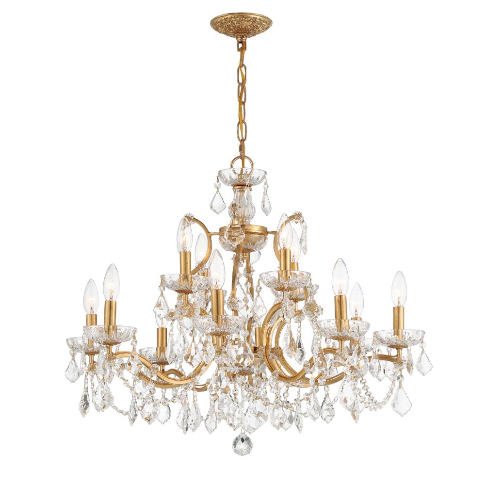 Strass crystal chandelier shop vintage