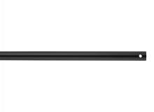 Generation Lighting DR24BK - 24&#34; Downrod in Matte Black