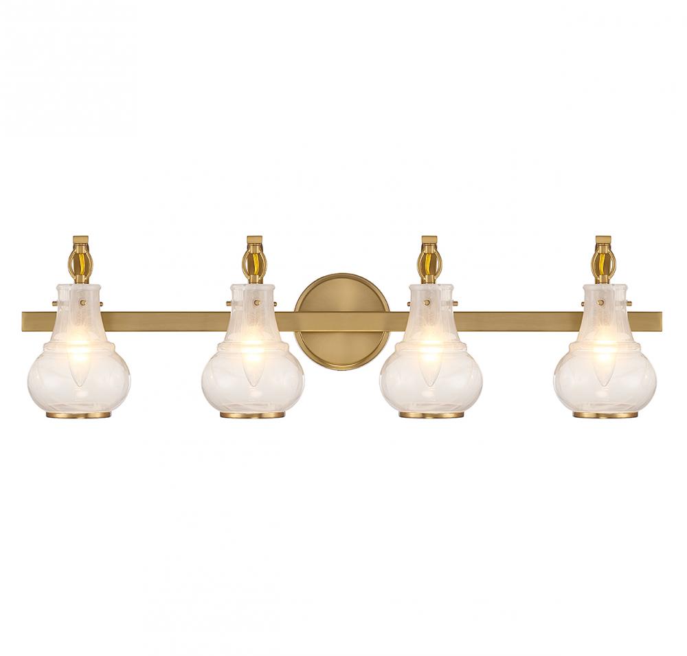 4 light brass vanity light deals