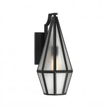 Savoy House Canada 5-709-BK - Peninsula 1-Light Outdoor Wall Lantern in Matte Black