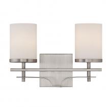 Savoy House Canada 8-338-2-SN - Colton 2-Light Bathroom Vanity Light in Satin Nickel