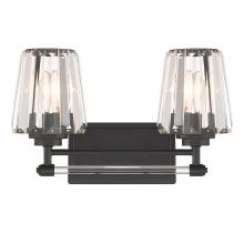 Savoy House Canada 8-6001-2-BK - Garnet 2-Light Bathroom Vanity Light in Matte Black