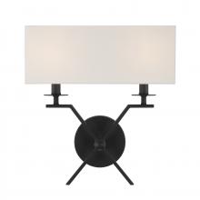 Savoy House Canada 9-3305-2-89 - Arondale 2-Light Wall Sconce in Matte Black