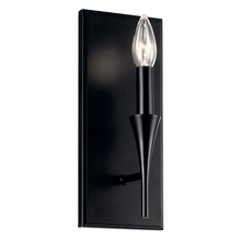 Kichler 52694BK - Alvaro 11.5 Inch 1 Light Wall Sconce in Black