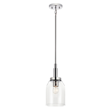 Kichler 52725CH - Madden 15 Inch 1 Light Mini Pendant with Clear Glass in Chrome