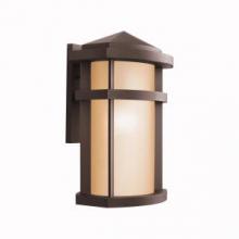 Kichler 9168AZ - Lantana™ 15.25&#34; 1 Light Wall Light Architectural Bronze
