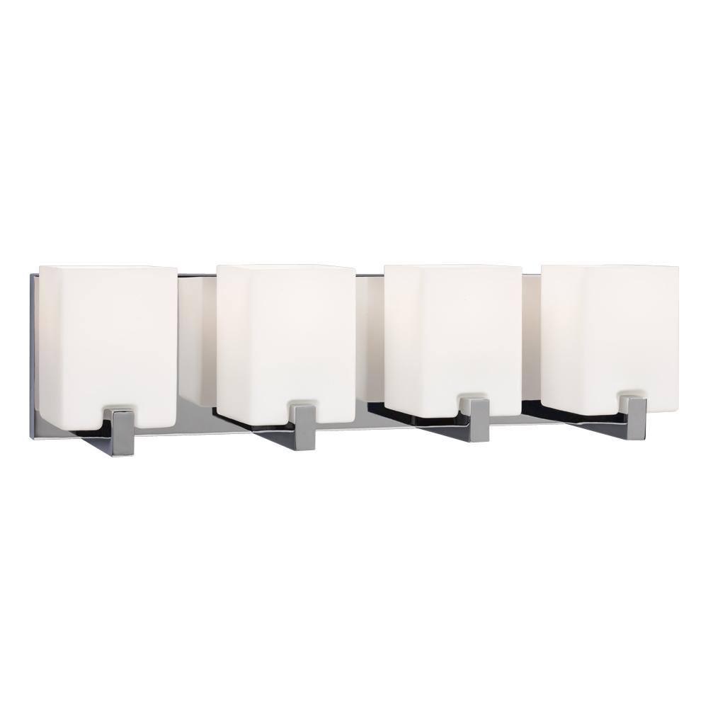 Square discount vanity lights