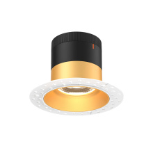 Dals RC04-CC-20-RGGD-TL - 4in Modular Downlight, 5CCT, 20 degree Beam Angle, Regressed, Gold,Trimless