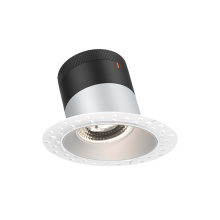 Dals RC04-CC-35-SLAZ-TL - 4in Modular Downlight, 5CCT, 35 degree Beam Angle, Slope Ceiling, Alzak,Trimless