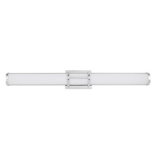 Eglo Canada 204134A - 1 LT Integrated LED Bath/Vanity Light w/ Chrome Finish & White Acrylic Shade
