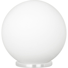 Eglo Canada 204565A - 1 LT Table Lamp w/ a White Finish & Opal Glass