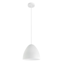 Eglo Canada 205288A - 1 LT Pendant w/ White Finish & White Shade