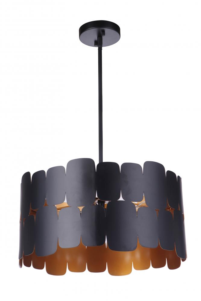Sabrina 1 Light Semi Flush : 56651-FBGLR | Chateau Lighting