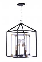 Craftmade 58094-FBSB - 4 Light Large Foyer