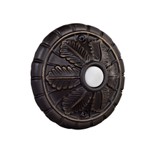 Craftmade BSMED-AZ - Surface Mount Medallion LED Lighted Push Button in Antique Bronze