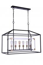 Craftmade 58076-FBSB - 6 Light Island