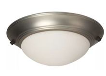 Craftmade LKE53-BN-LED - 2 Light Elegence Bowl LED Light Kit in Brushed Satin Nickel (Flushmount Glass)