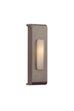 Craftmade PB5001-BNK - Surface Mount LED Lighted Push Button, Waterfall Edge Rectangle in Brushed Polished Nickel