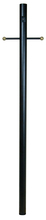 Craftmade Z8792-TB - 84&#34; Smooth Direct Burial Post w/ Photocell in Textured Black