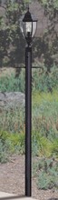 Craftmade Z8992-TB - 84&#34; Fluted Direct Burial Post w/ Photocell in Textured Black